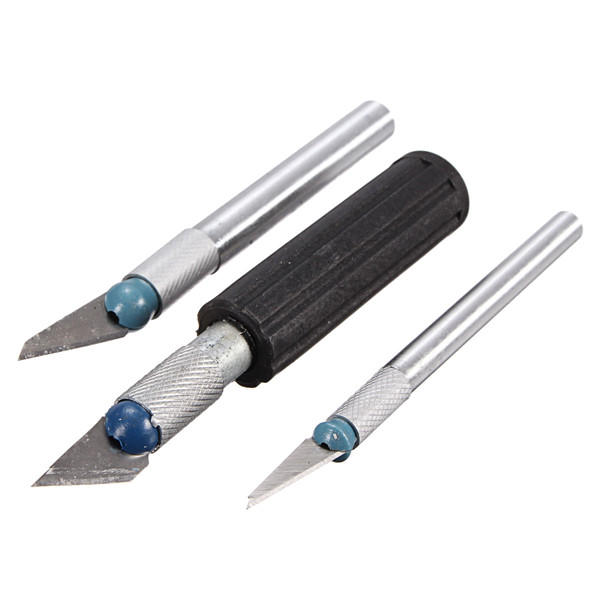 Raitool DT05 16pc Craft Hobby Cutting Tool Set - 13 Blades, Precision Cutting - Image 3